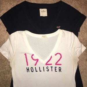 2 Hollister tees size L